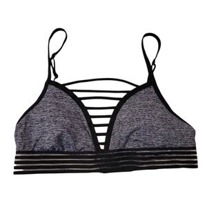 PINK Ultimate Strappy Bralette Athleisure Yoga Pilates Gym Running Padded Size S